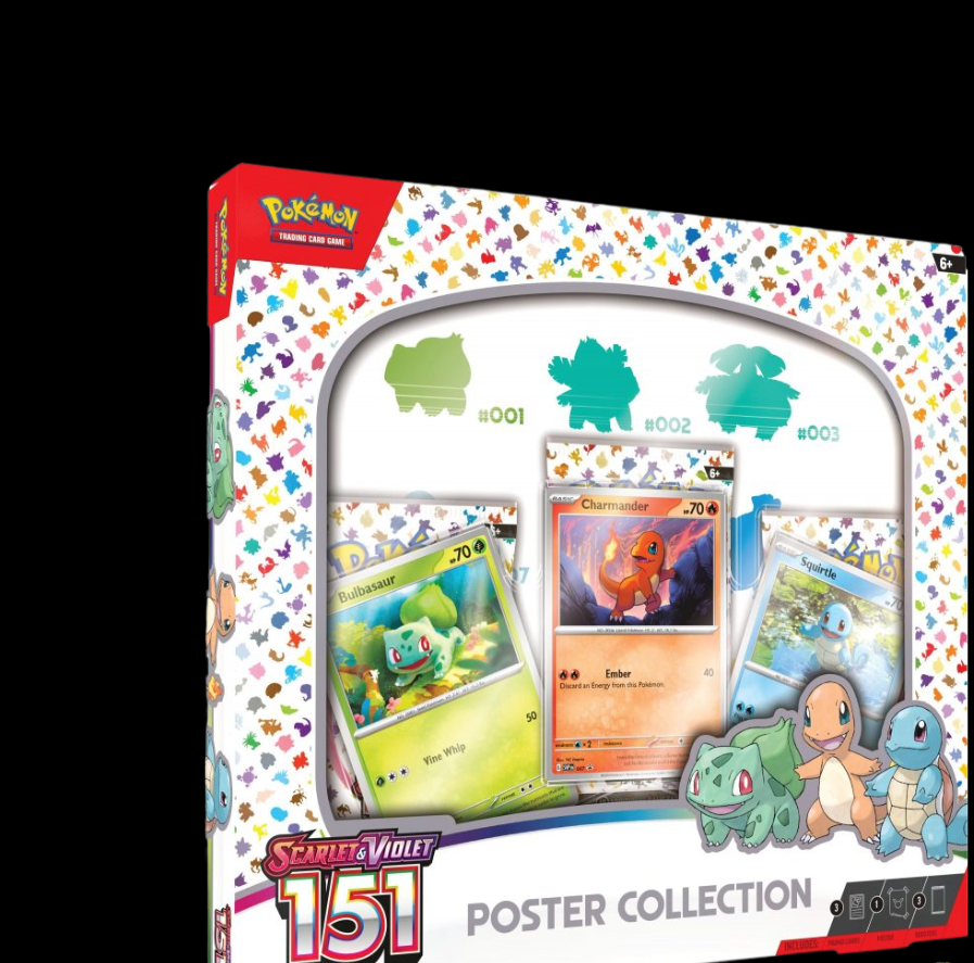 Pokémon Scarlet & Violet 151 Poster Collection (CASE 6PS)