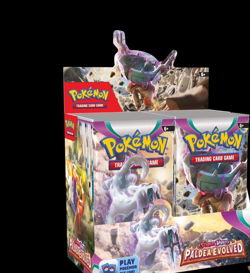 Pokémon Scarlet & Violet Paldea Evolved Booster Box