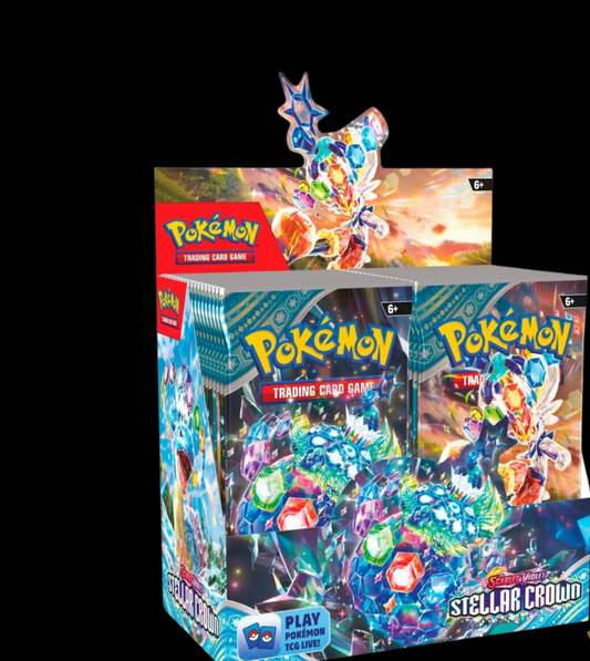 Pokémon Scarlet & Violet Stellar Crown Booster Box