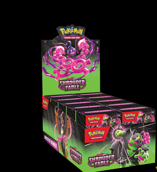 Pokémon Scarlet & Violet Shrouded Fable Booster Bundle Display