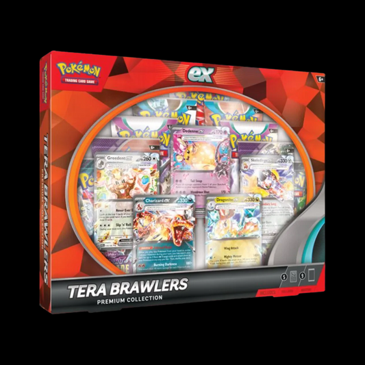 Pokémon Tera Brawlers Premium Collection (9 Boosters)